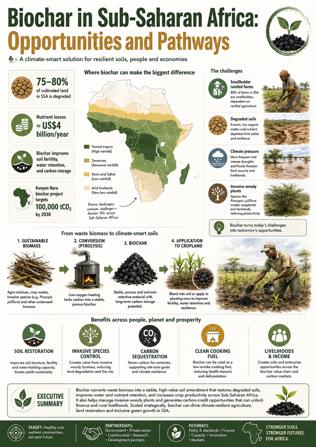 Biochar Opportunities in Sub-Saharan Africa